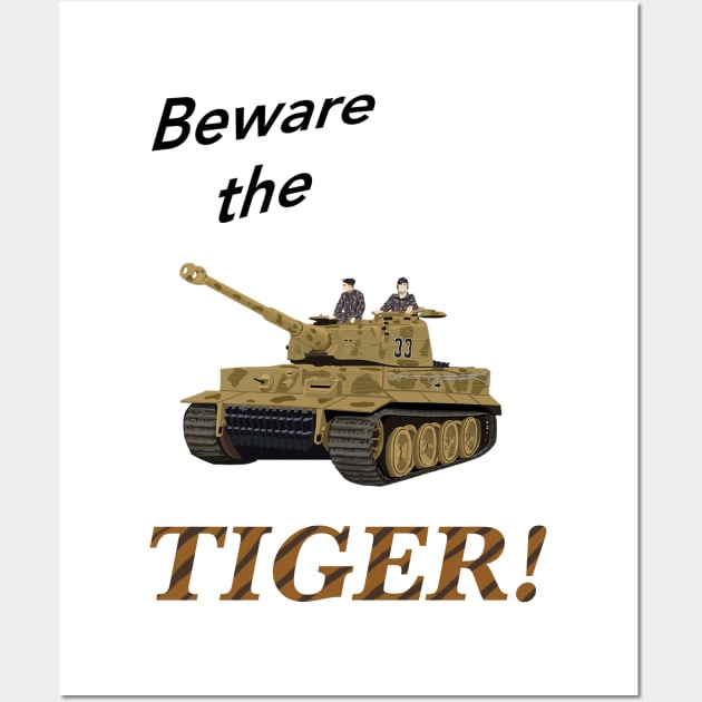 Tiger Tank Wall Art by Wayne Brant Images